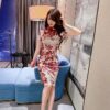 Aesthetic Elegant Lady Qipao Cheongsam Dress 9