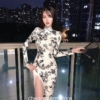 Softie Bodycon Lace Qipao Cheongsam Dress 25