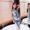 Ao Dai Vietnam Style Slim Qipao Cheongsam Dress 6