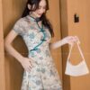 Softie Retro Elegant Lace Qipao Cheongsam Dress 5