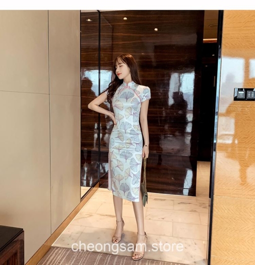 Elegant Chinese Traditional Sexy Slim Qipao Cheongsam Dress 27