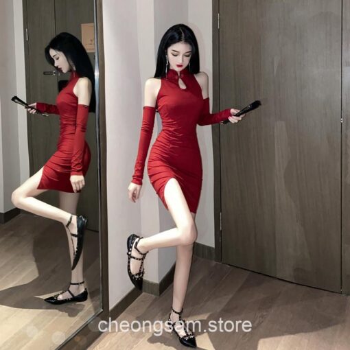 Aesthetic Qipao Cheongsam Dress 8
