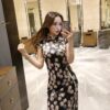 Ao Dai Vietnam Style Slim Qipao Cheongsam Dress 26
