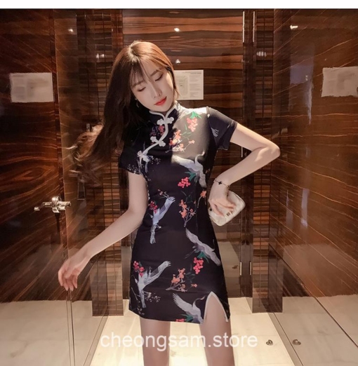 Elegant Chinese Traditional Sexy Slim Qipao Cheongsam Dress 23