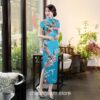Traditional Oriental Elegant Satin Short Sleeve Qipao Cheongsam Dress (Many Colors) 24