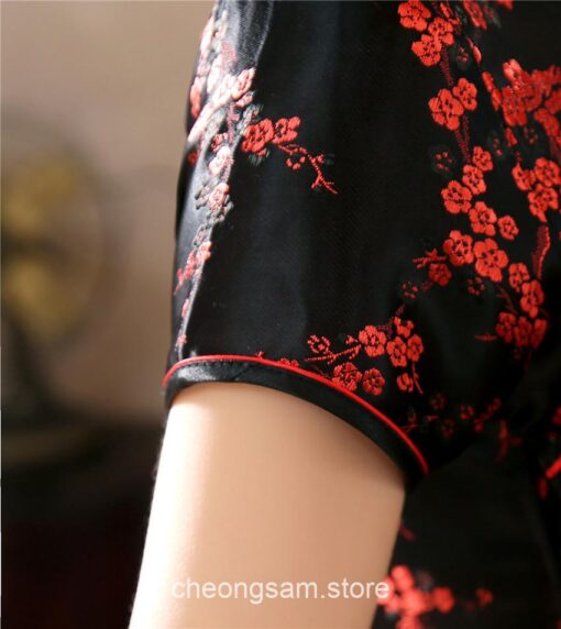 Traditional Oriental Charming Silk Satin Qipao Cheongsam Dress (Many Color) 6