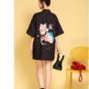 Japanese Harajuku Style Retro Printed Qipao Cheongsam Dress 22