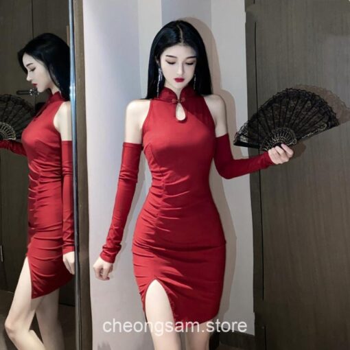 Aesthetic Qipao Cheongsam Dress 2