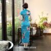 Traditional Oriental Elegant Satin Short Sleeve Qipao Cheongsam Dress (Many Colors) 25