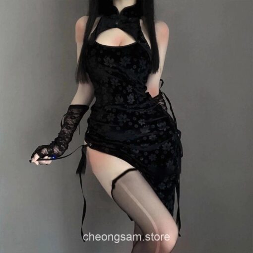 Romantic Dress Erotic Cheongsam Lingerie 3