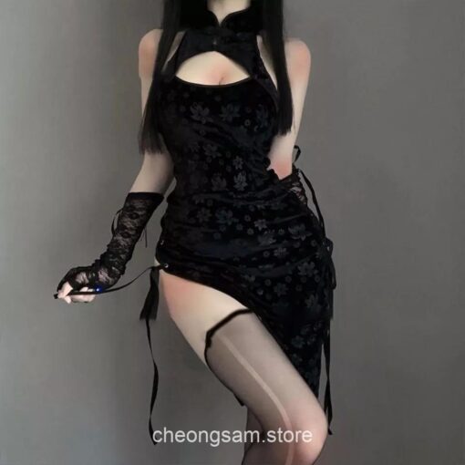 Charming Ancient Sexy Cheongsam Lingerie 3